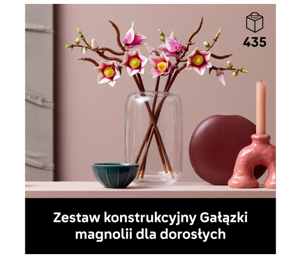 LEGO BOTANICALS 11510 Gałązki magnolii - 1489546 - zdjęcie 4